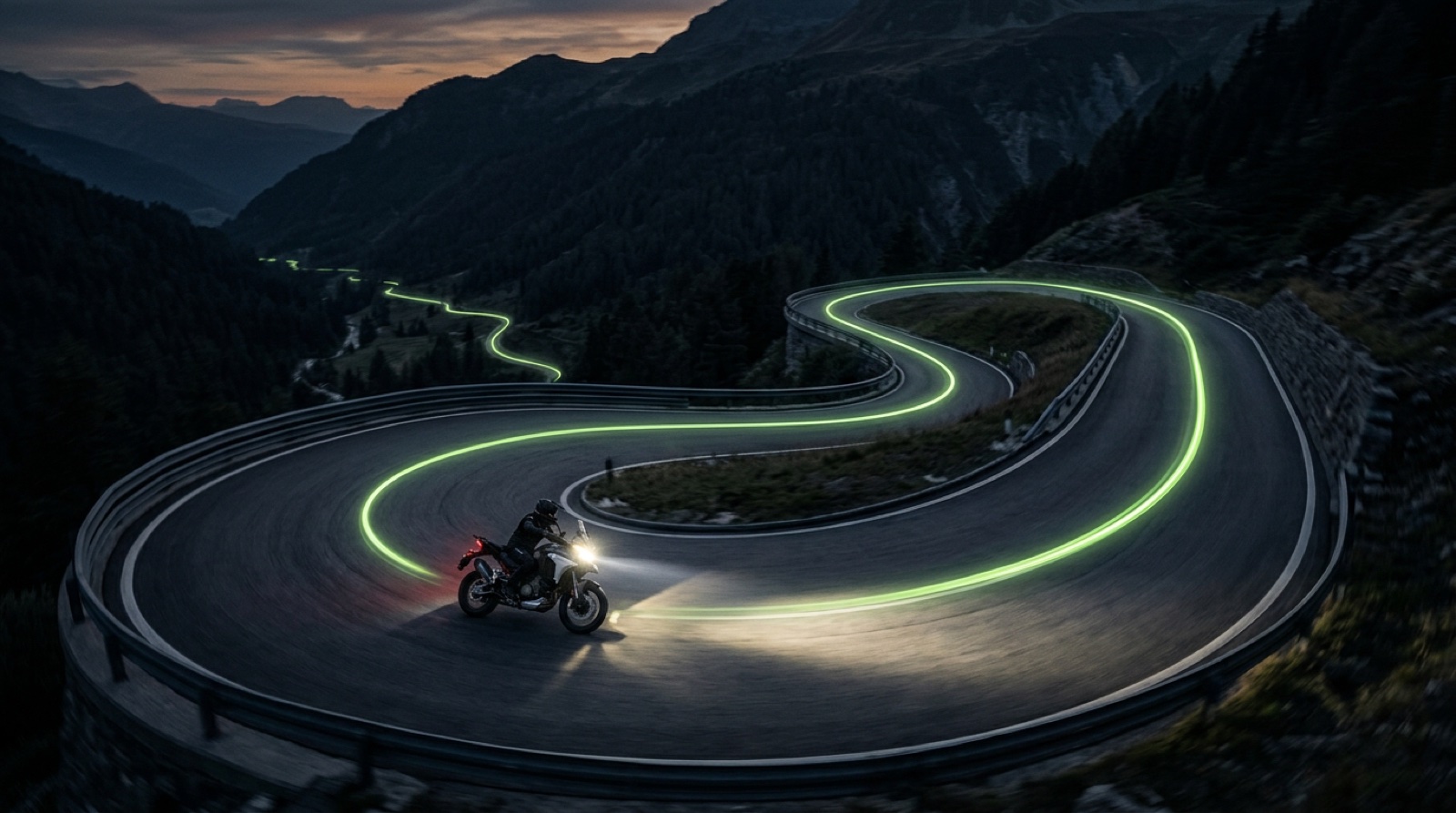 Roadbook 71 - Turn-by-turn navigation along a GPX track you recorded yourself, on iPhone and in CarPlay, with a printable roadbook of every junction.