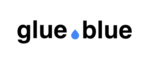 Glue.blue